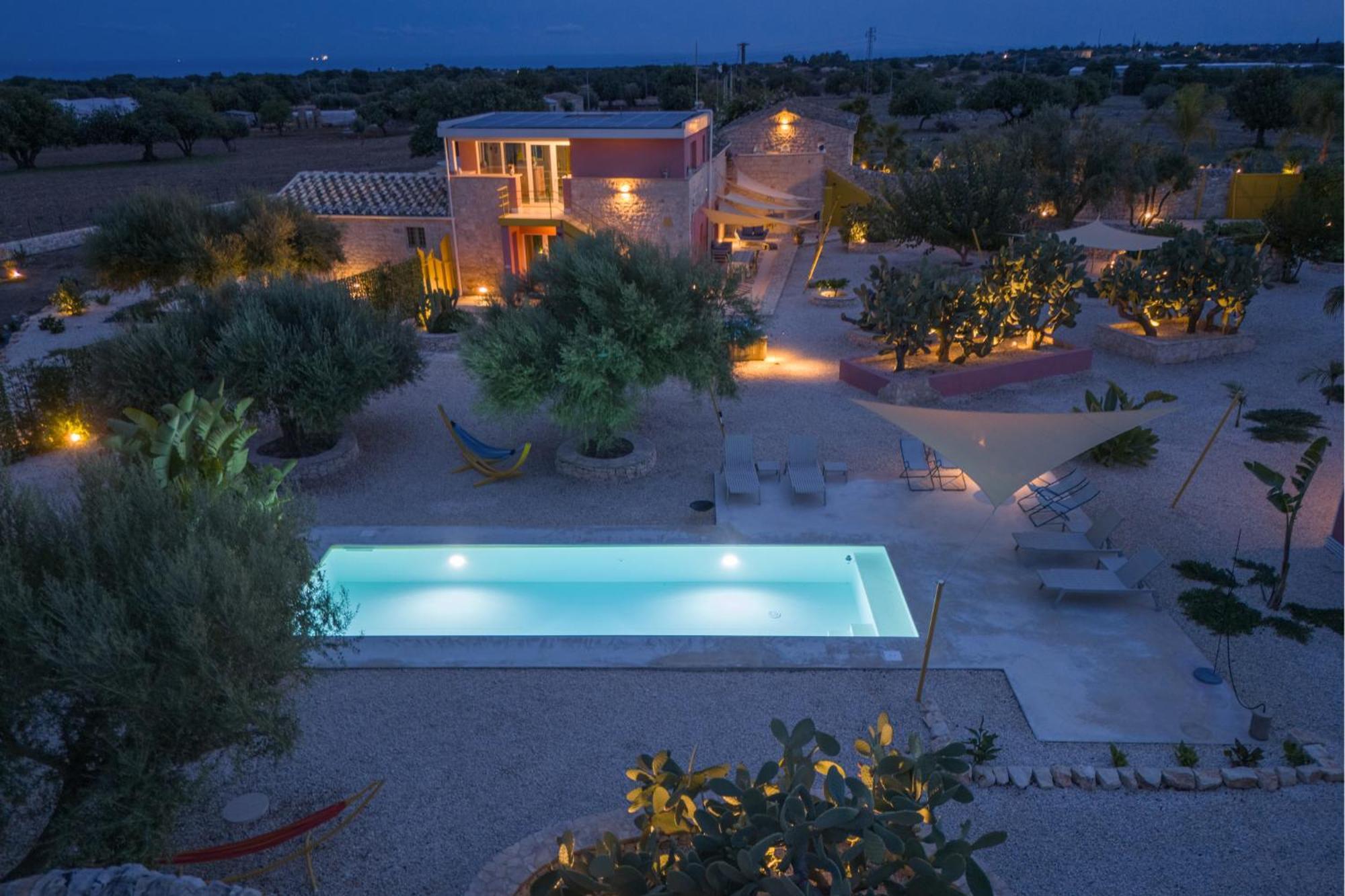 Casa Farlisa - Masseria con piscina Scicli Esterno foto